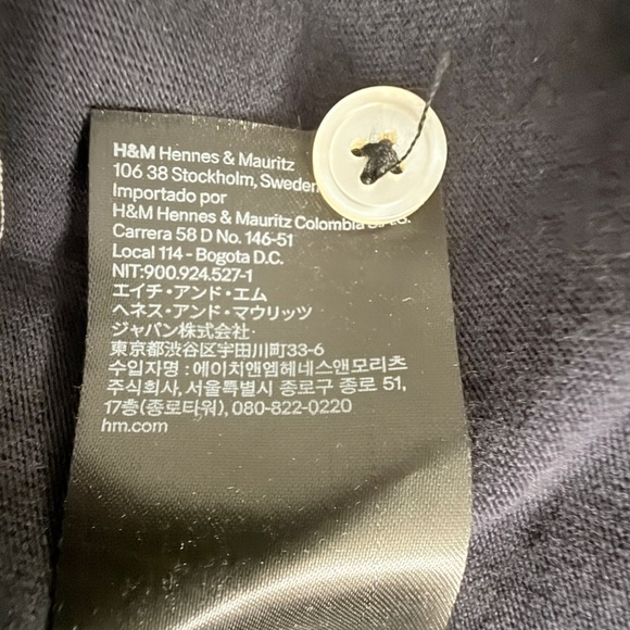 NWT H&M Oversized Vintage Vibes Short Sleeve Rugby Polo Shirt Size - Large - Picture 10 of 11